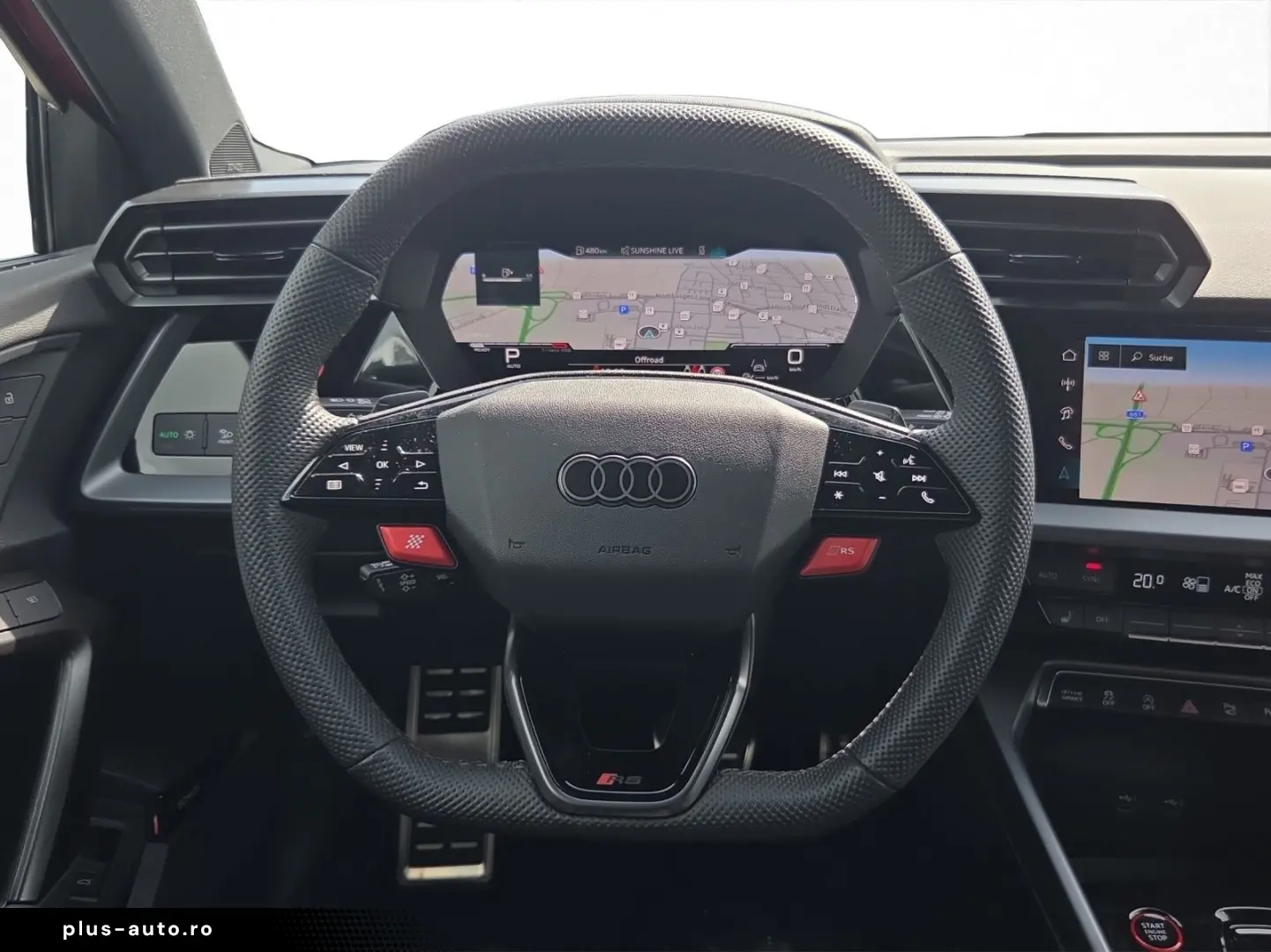 AUDI RS 3 Sportback 280 km h Sonos HUD Matrix Virtual