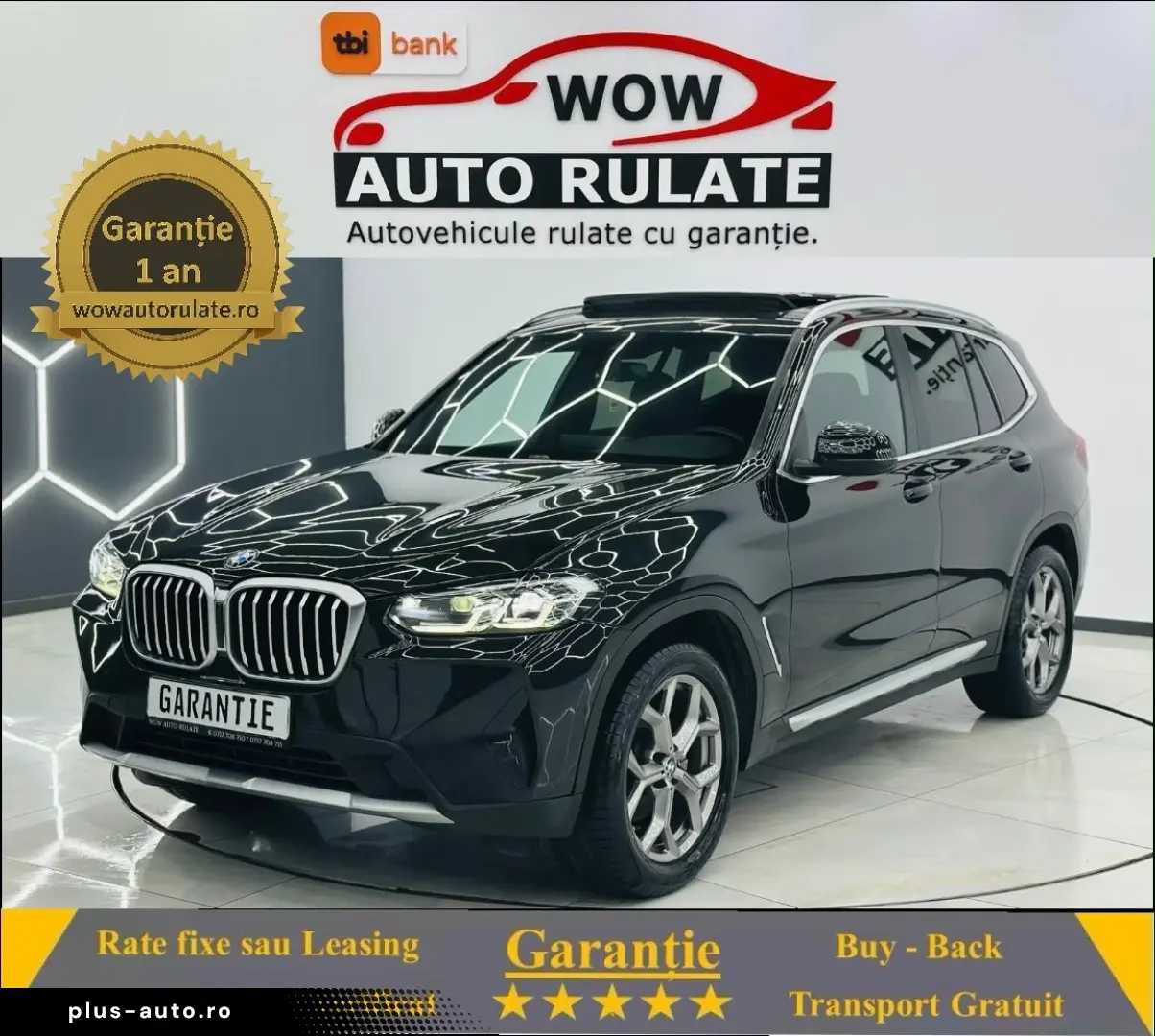 BMW X3 2021 2.0i E6 Garantie 12 Luni Rate Avans 0 Doar Cu Bu