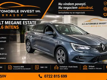 Renault Megane 1.6 E-TECH PLUGIN HYBRID INTENSE  07.2021