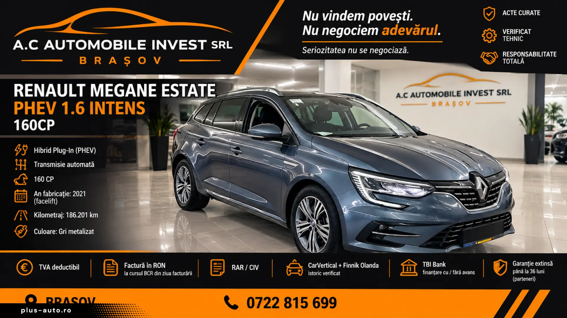 Renault Megane 1.6 E-TECH PLUGIN HYBRID INTENS  07.2021