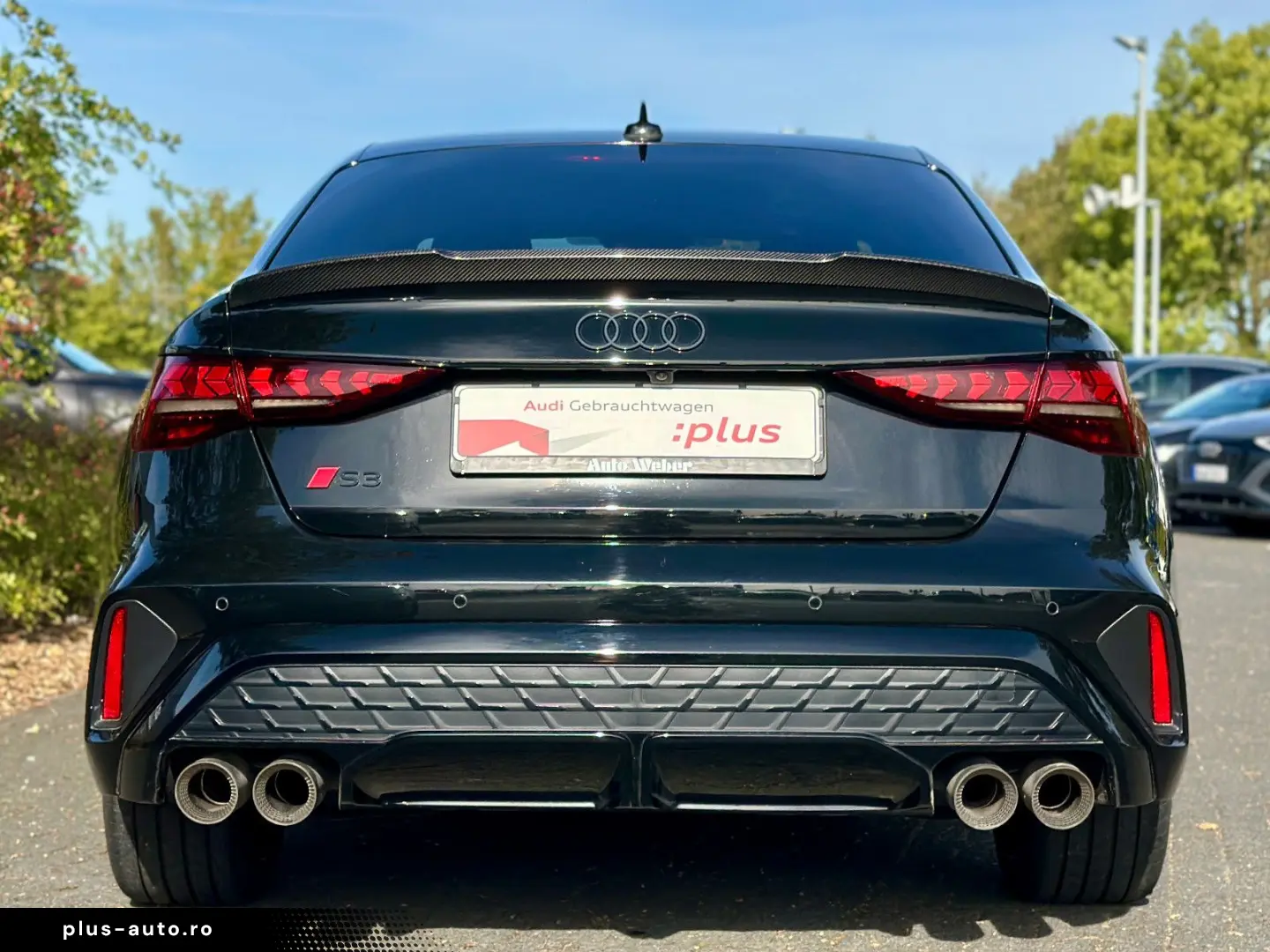 AUDI S3 Limousine qu. BLACK PANO AKRAPOVIC HuD KAMERA