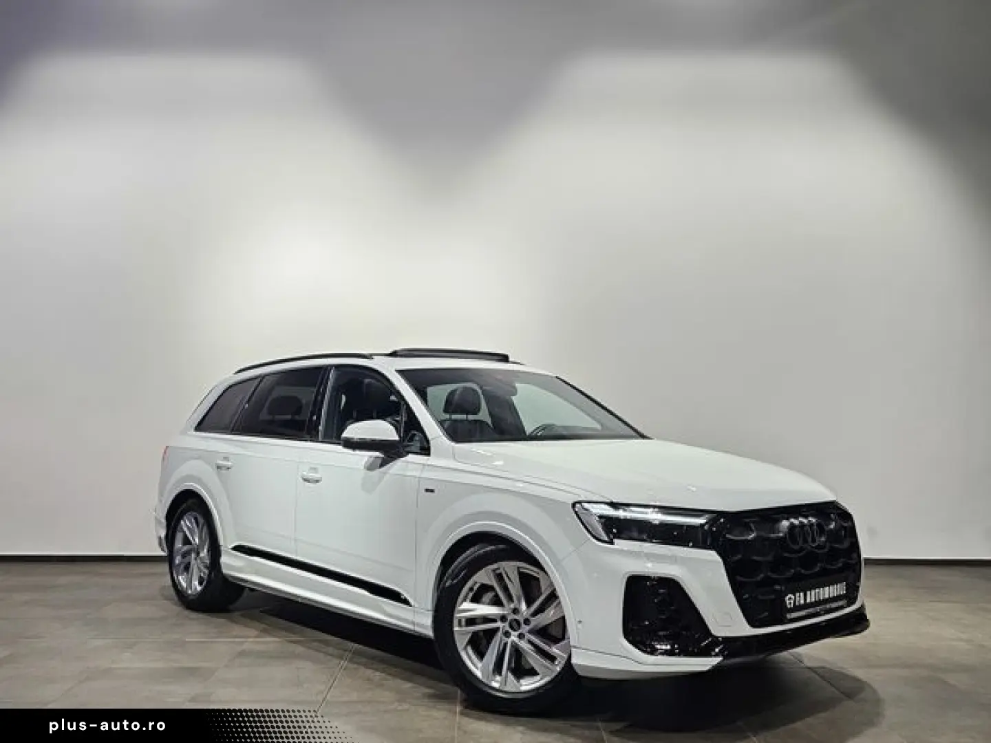 AUDI Q7 55 TFSI e 2x S Line Black Pano Nacht Soft Hud