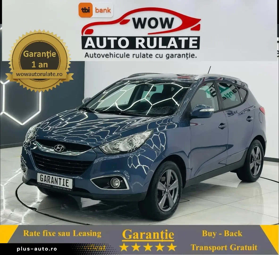 HYUNDAI IX35 2013 1.7D E5 Garantie 12 Luni Rate Avans 0 Doar