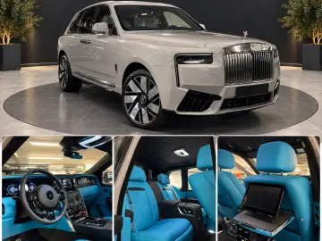 ROLLS-ROYCE CULLINAN SILVER BADGE   V12 544 CP