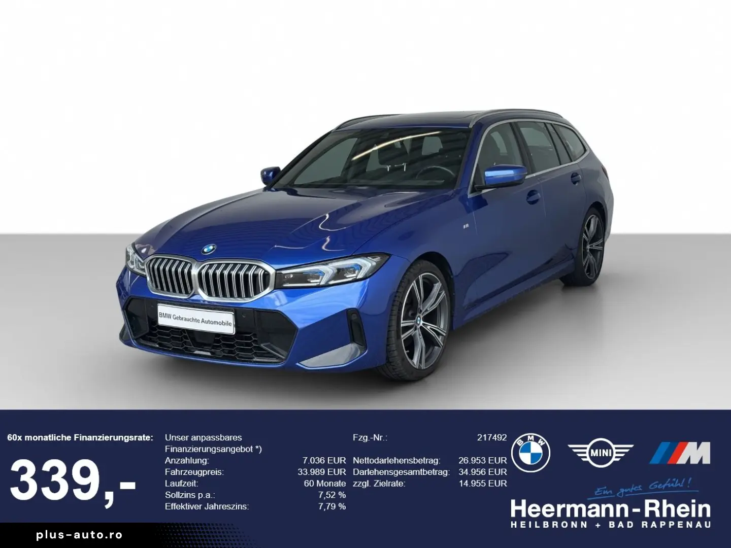 BMW 320dA xDrive Tour. M Sport LiveCock.Standh.AHK.