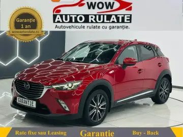MAZDA CX-3 2016 1.5D E6 4x4 Garantie 12 Luni Rate Avans 0 Do