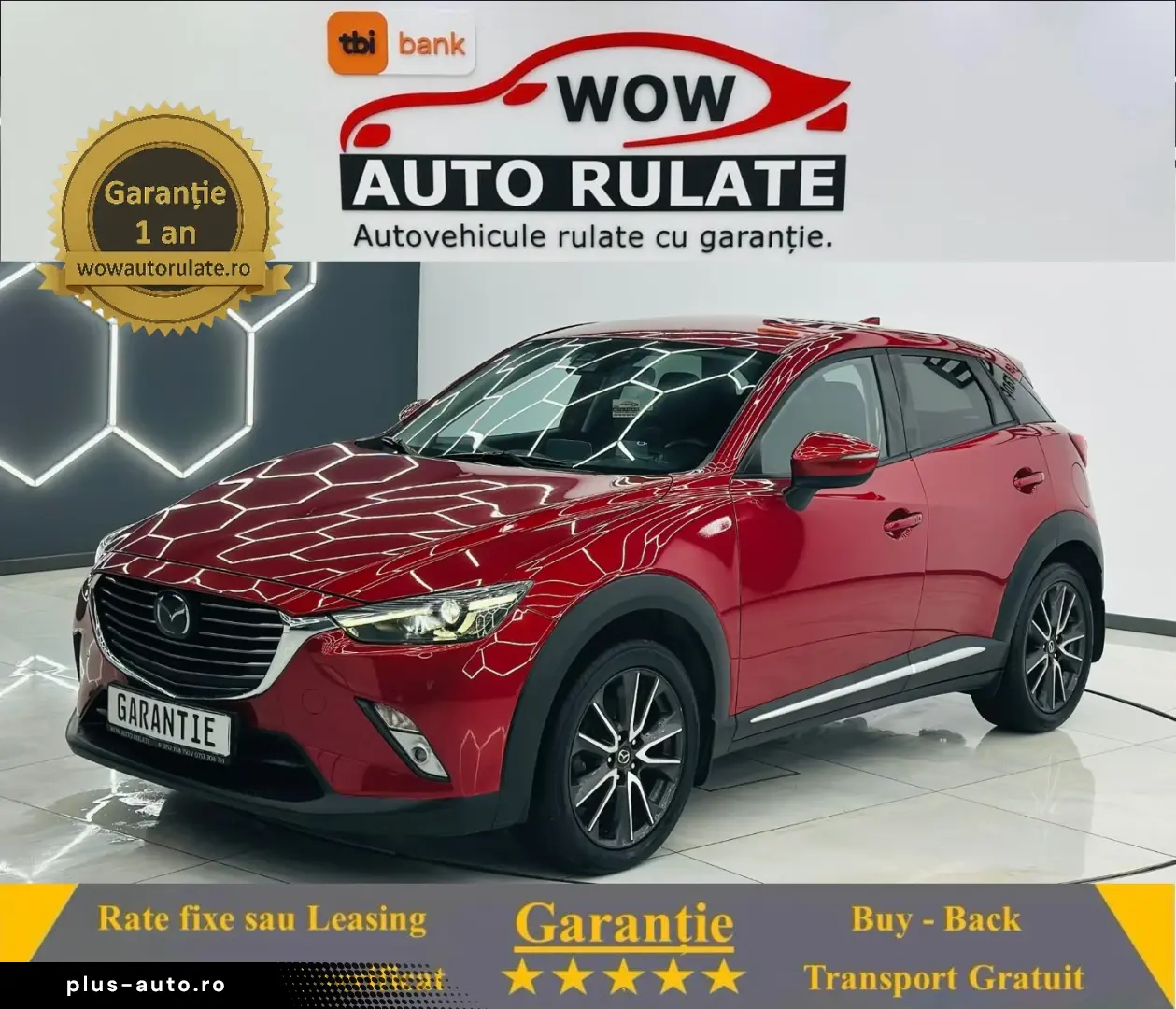 MAZDA CX-3 2016 1.5D E6 4x4 Garantie 12 Luni Rate Avans 0 Do
