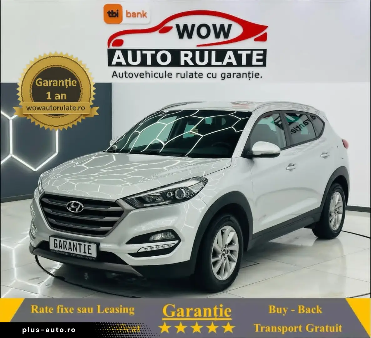 HYUNDAI TUCSON 2016 1.7D E6 Garantie 12 Luni Rate Avans 0 Do