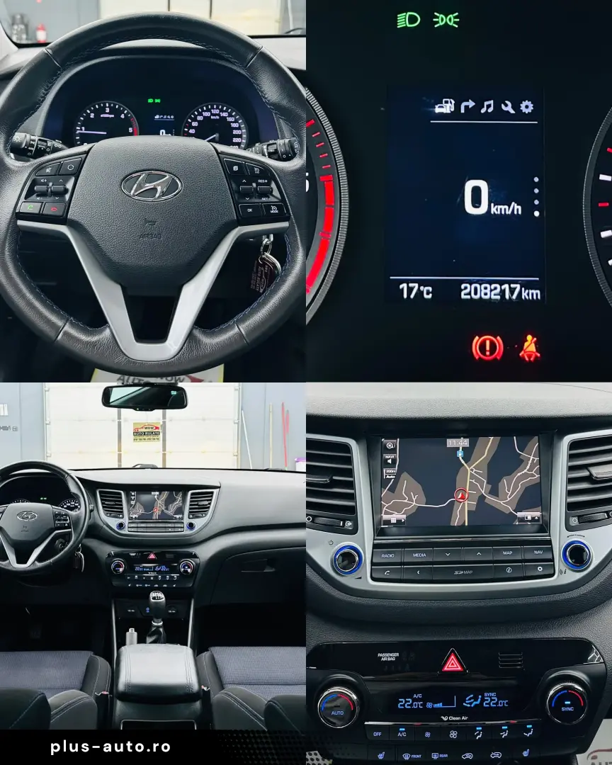 HYUNDAI TUCSON 2016 1.7D E6 Garantie 12 Luni Rate Avans 0 Do