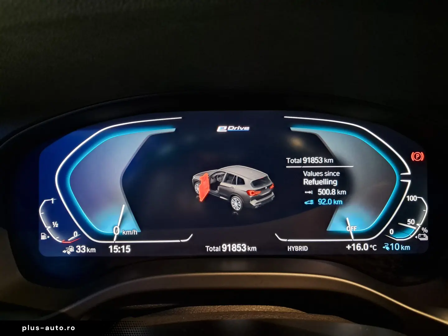 BMW X3 2.0XDRIVE 30E PHEV MSPORT PACKAGE 292CP 2022