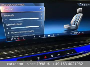BMW 750e xDr.  MSPORTPAKET LOUNGE SEAT FOND EN TÜREN