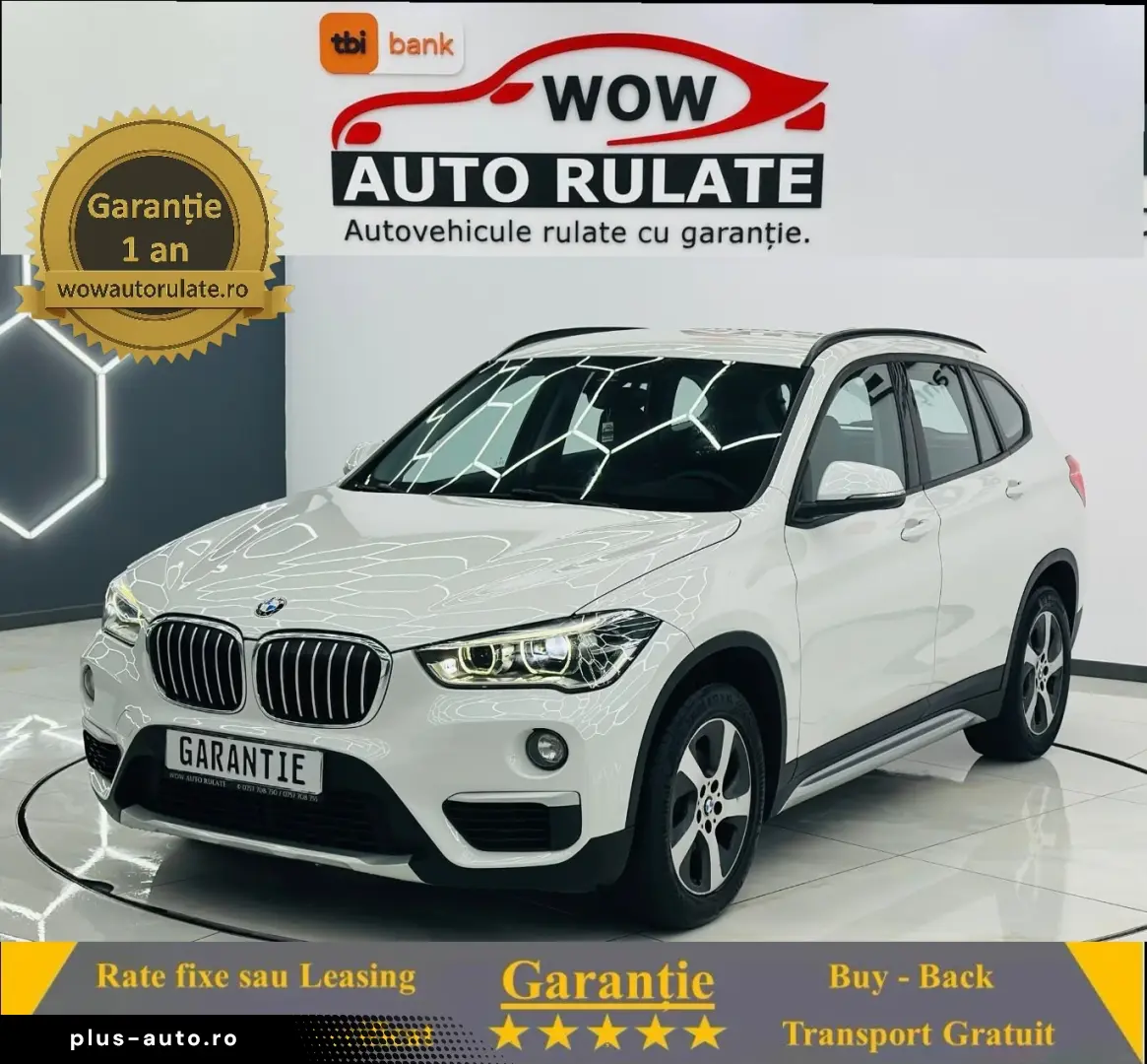 BMW X1 2016 2.0D E6 4X4 Garantie 12 Luni Rate Avans 0 Doar C