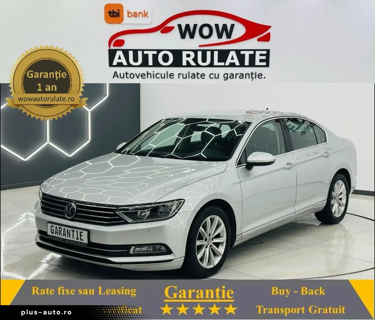 VOLKSWAGEN PASSAT 2016 2.0D E6 Garantie 12 Luni Rate Avans 0
