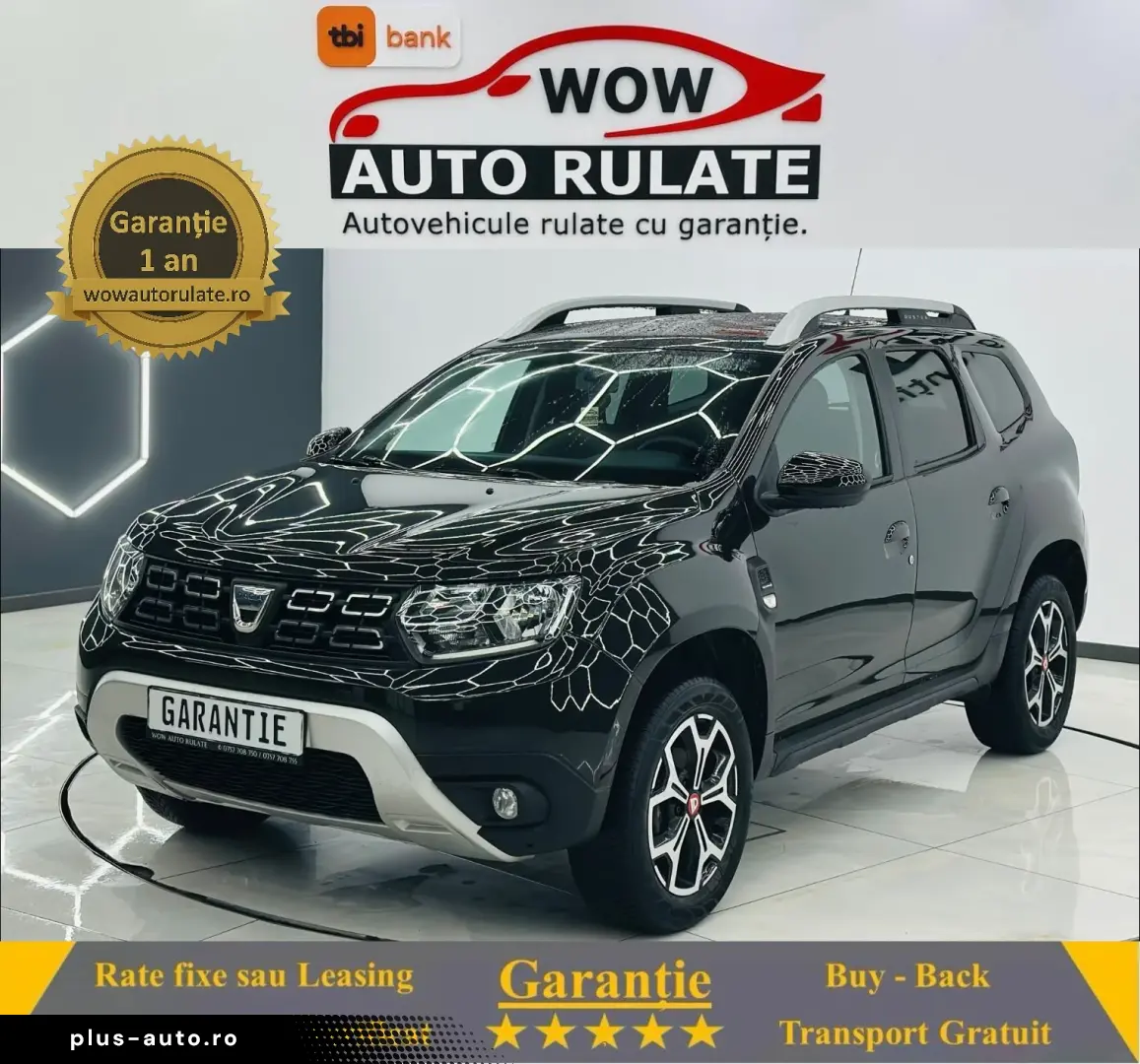 DACIA DUSTER 2020 1.3i E6 Garantie 12 Luni Rate Avans 0 Doar