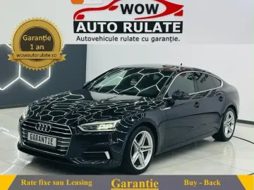 AUDI A5 2018 2.0D E6 Garantie 12 Luni Rate Avans 0 Doar Cu B