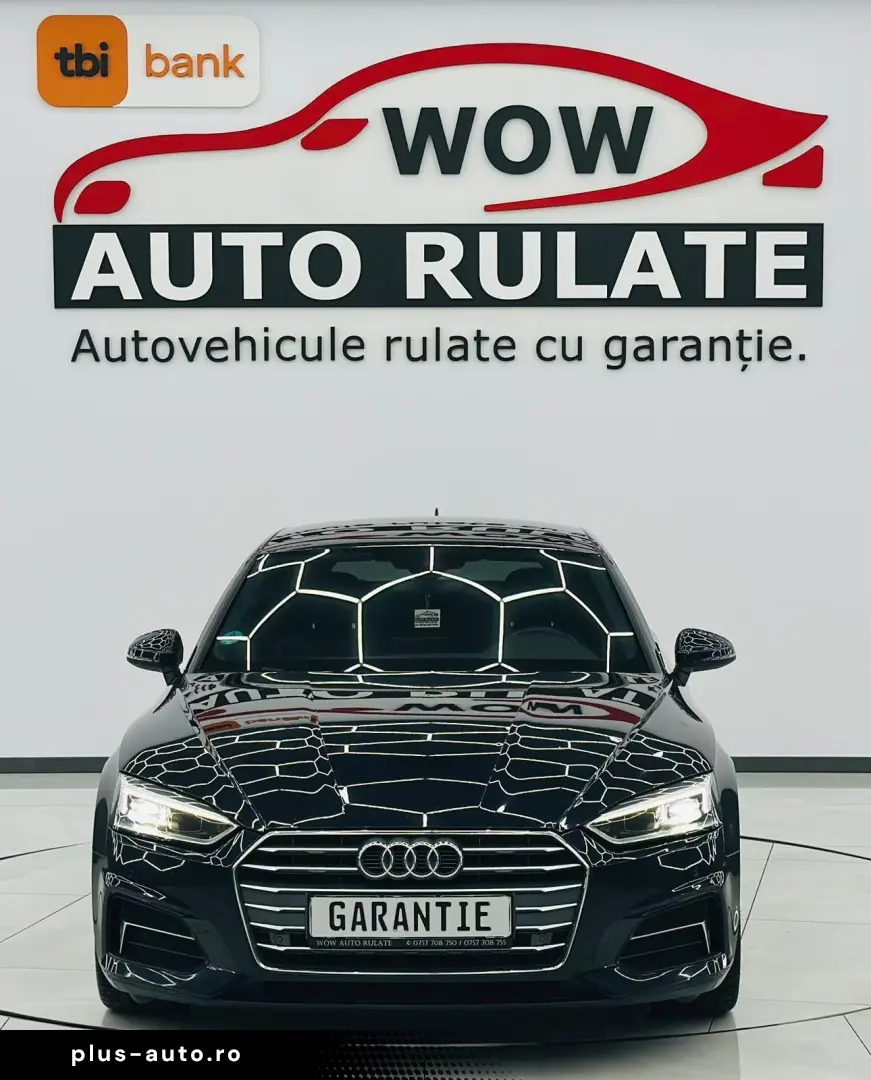 AUDI A5 2018 2.0D E6 Garantie 12 Luni Rate Avans 0 Doar Cu B