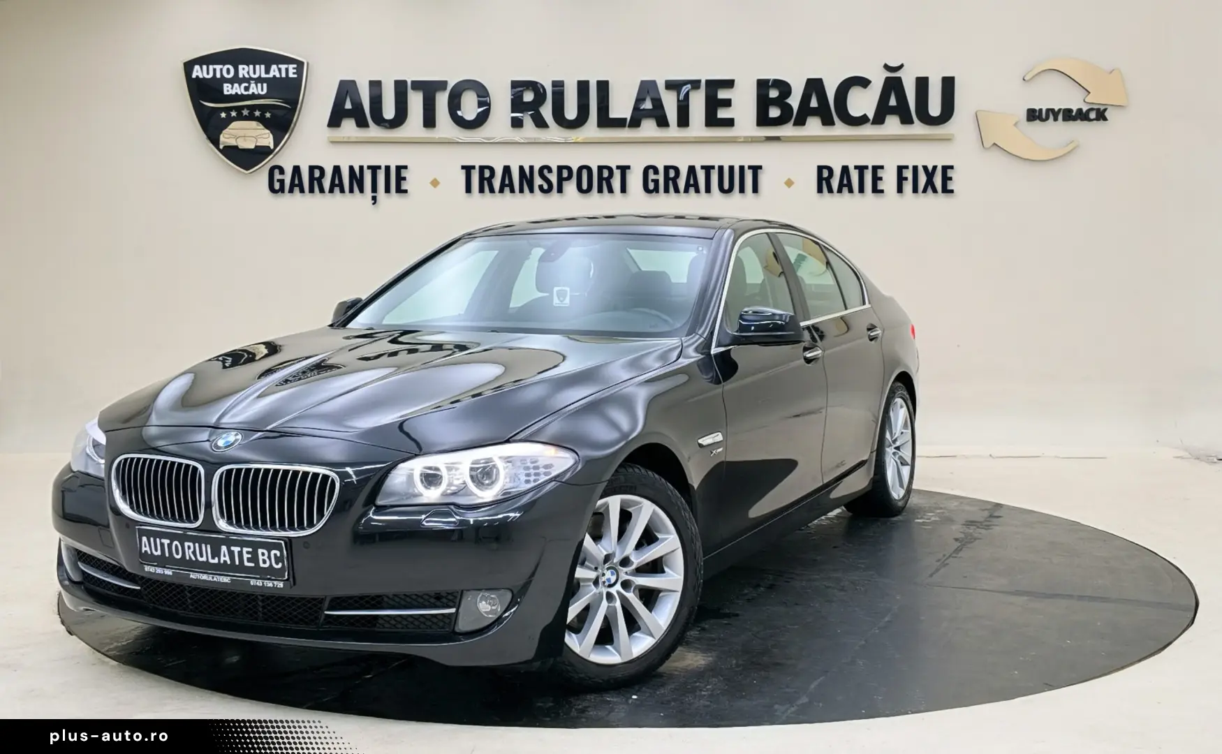 BMW   SERIA 5   2.0D   218CP   An 2012   Euro 5   Automată