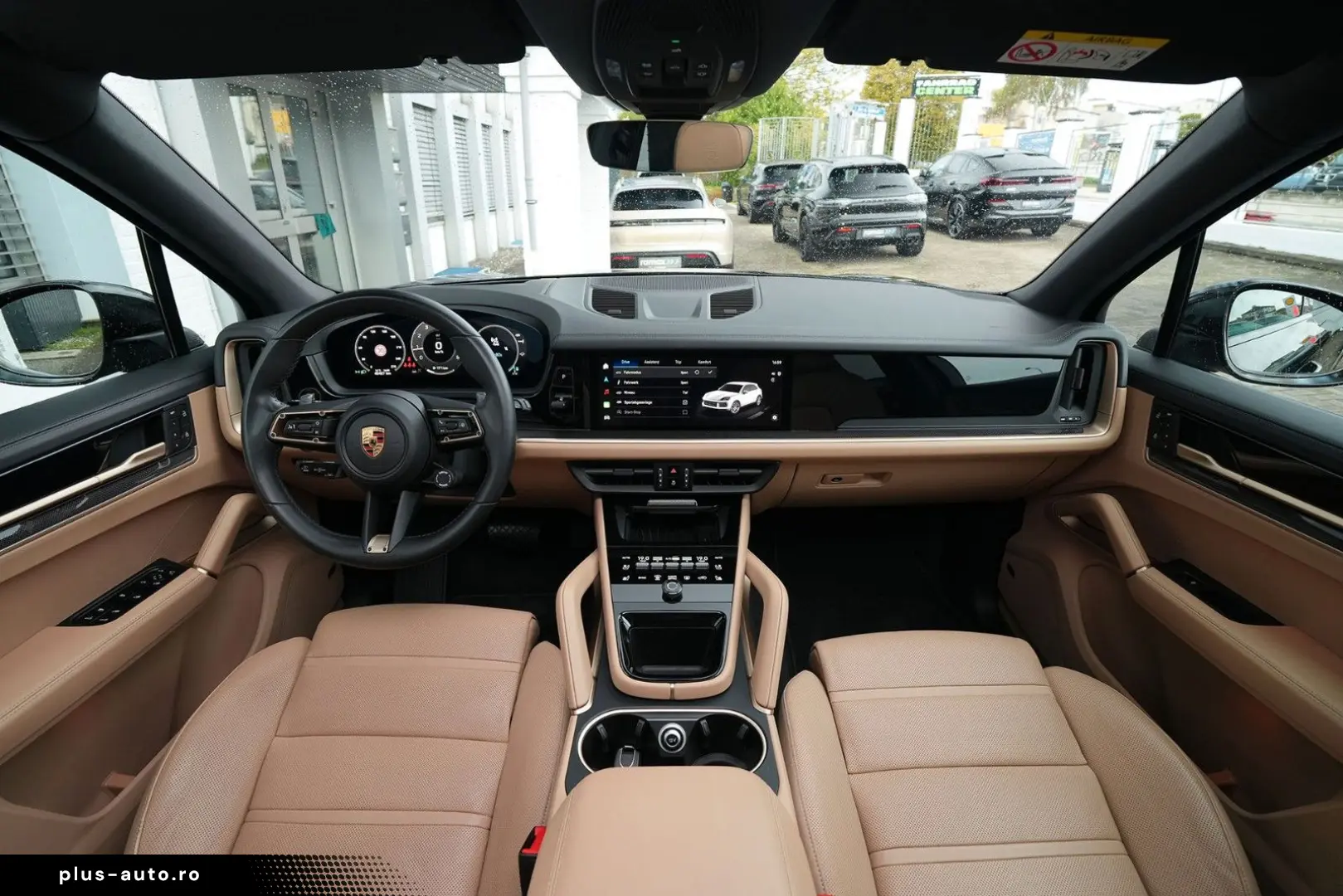 PORSCHE CAYENNE SPORTDESIGN-LUFTF-PANO-BOSE-LEDER BEIGE