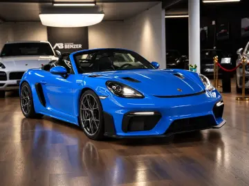 PORSCHE Boxster Spyder RS Schalensitz Lift Chrono Approv