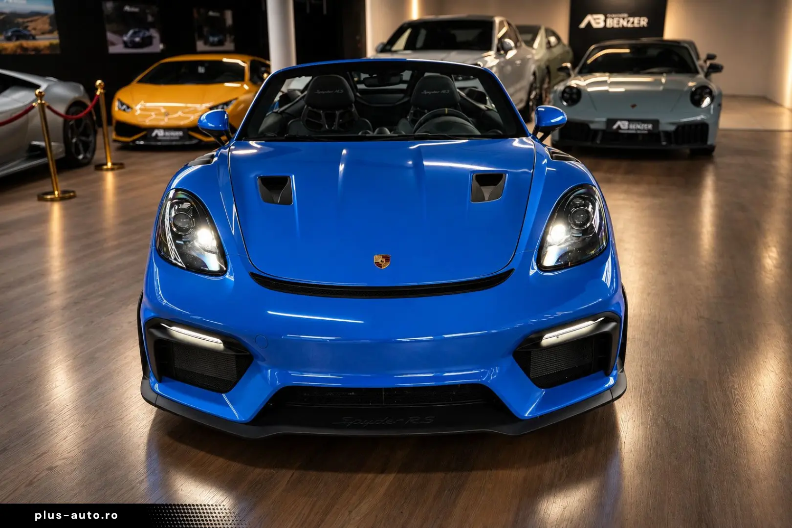 PORSCHE Boxster Spyder RS Schalensitz Lift Chrono Approv