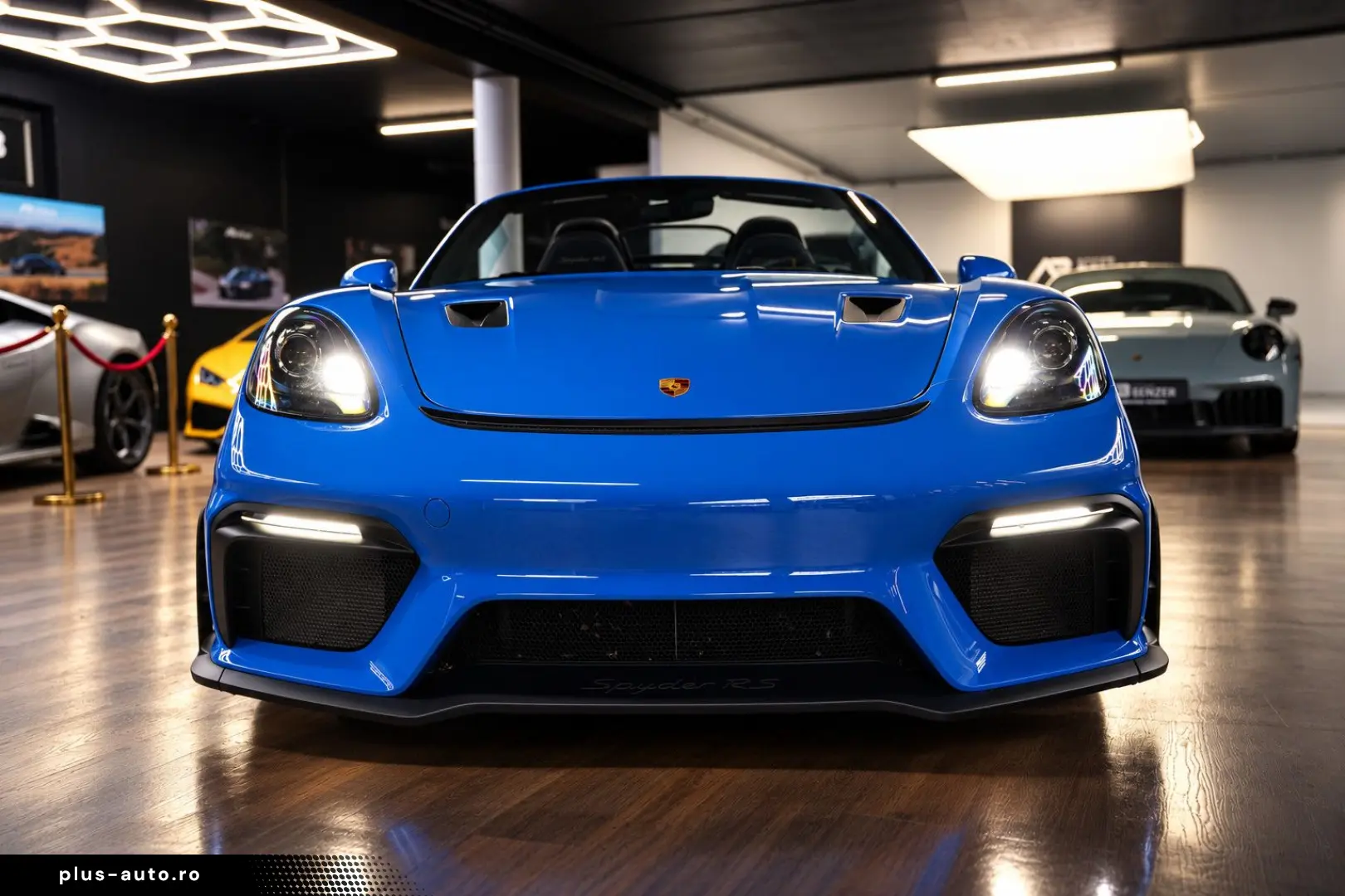PORSCHE Boxster Spyder RS Schalensitz Lift Chrono Approv