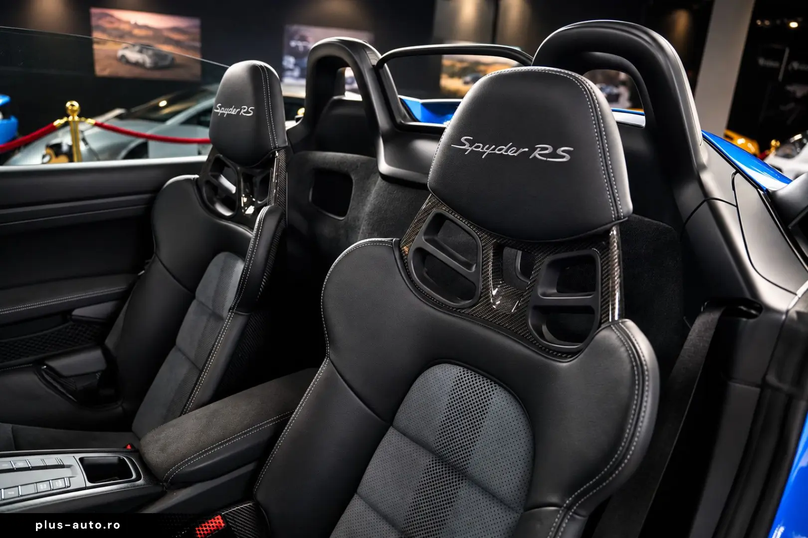 PORSCHE Boxster Spyder RS Schalensitz Lift Chrono Approv