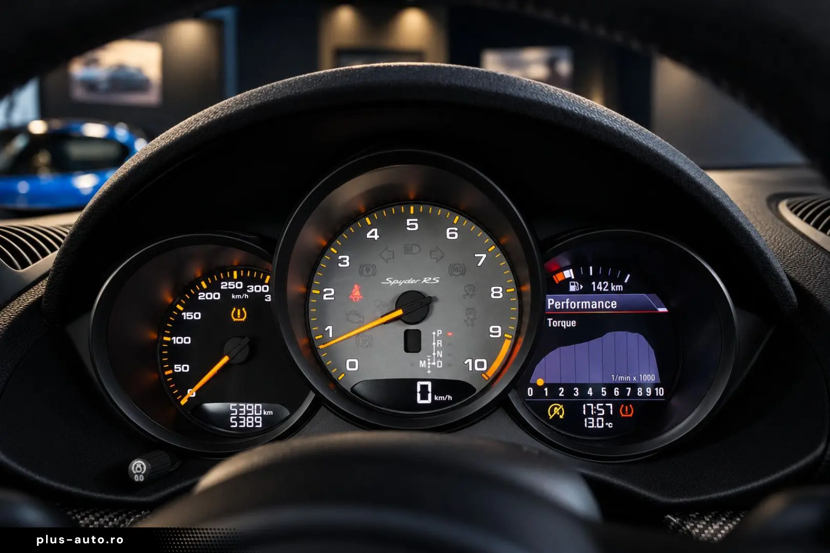 PORSCHE Boxster Spyder RS Schalensitz Lift Chrono Approv