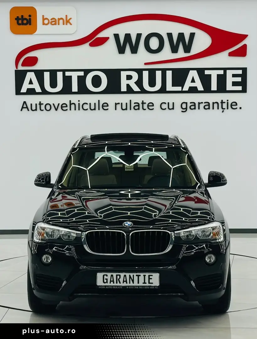 BMW X3 2015 2.0D E6 Garantie 12 Luni Rate Avans 0 Doar Cu Bu