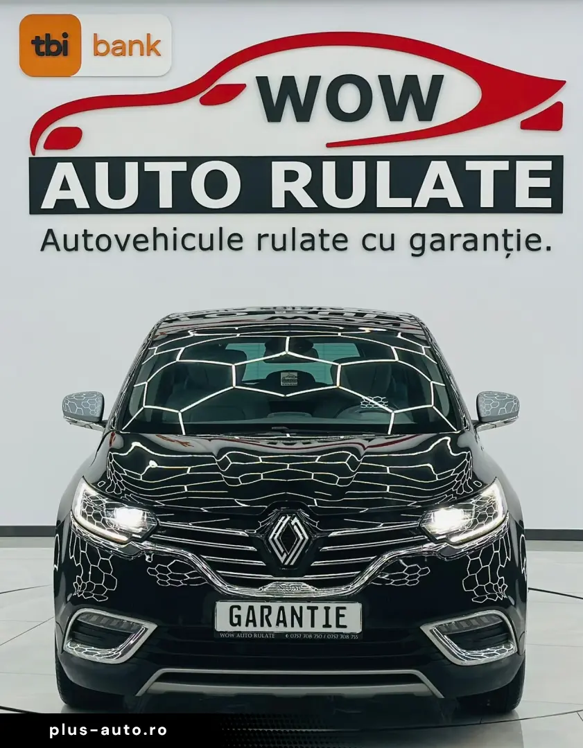 RENAULT ESPACE 2017 1.6D E6 Garantie 12 Luni Rate Avans 0 Do