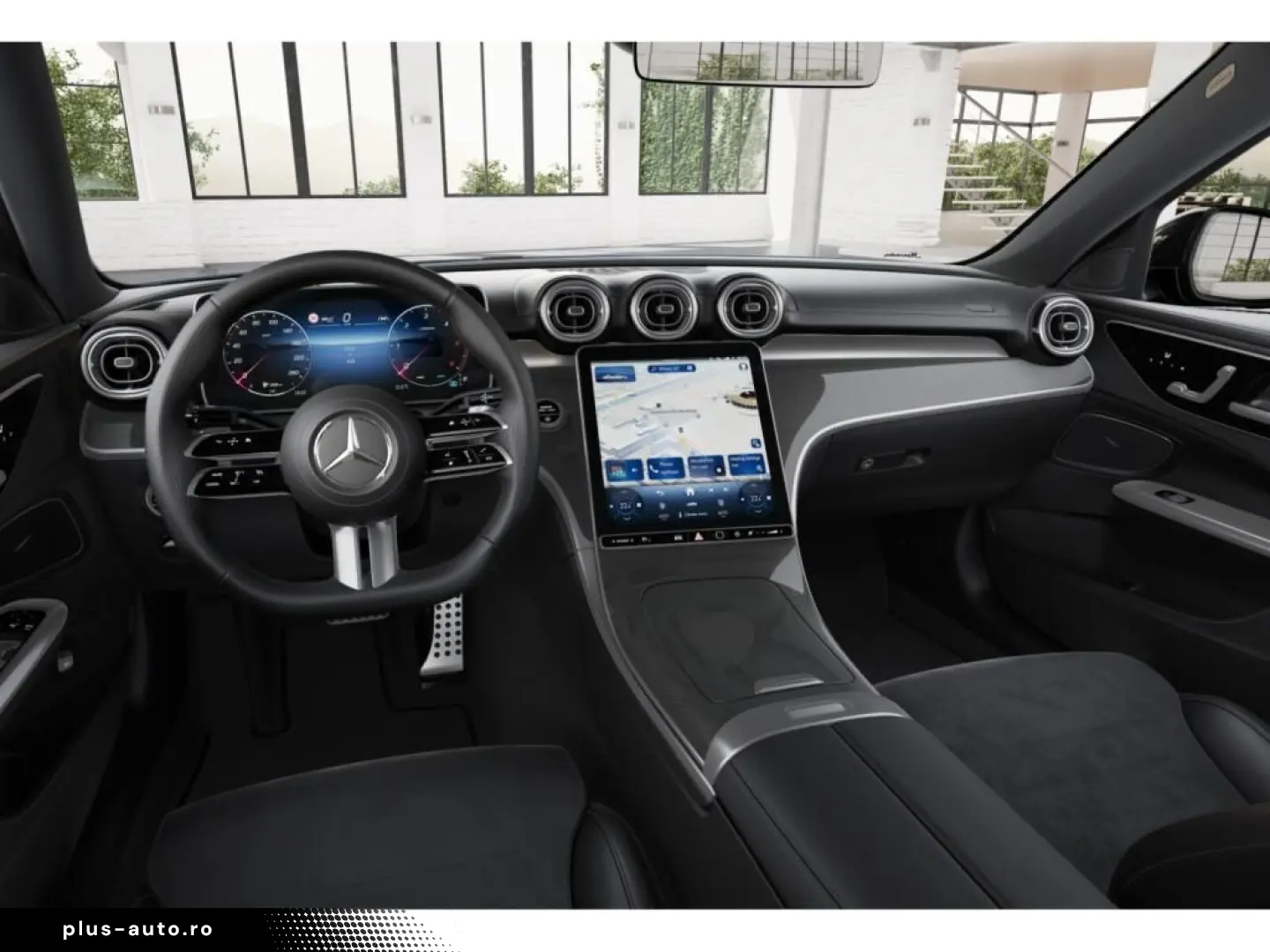 MERCEDES-BENZ C 220 d AMG MBUX 360  LED Pano AHK Nig&hellip;