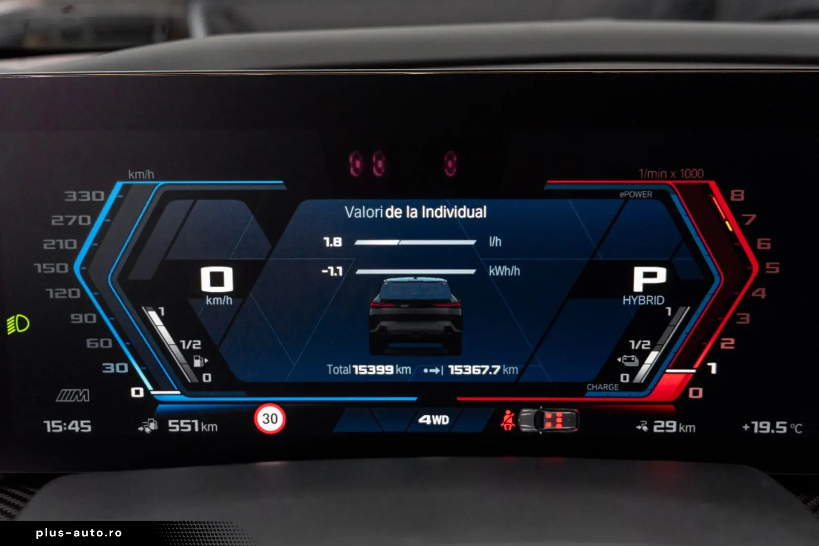BMW XM 50e    Netto Export