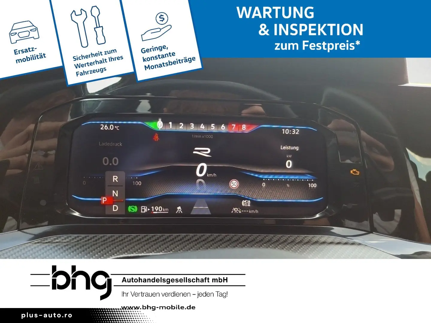 VW Golf R `Performance` 2 0TSI  Camera  Head-up-Dis