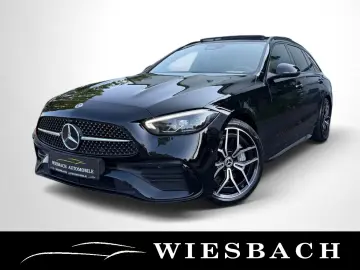 MERCEDES-BENZ C200 Aut. AMG Line PANO  BURMESTER