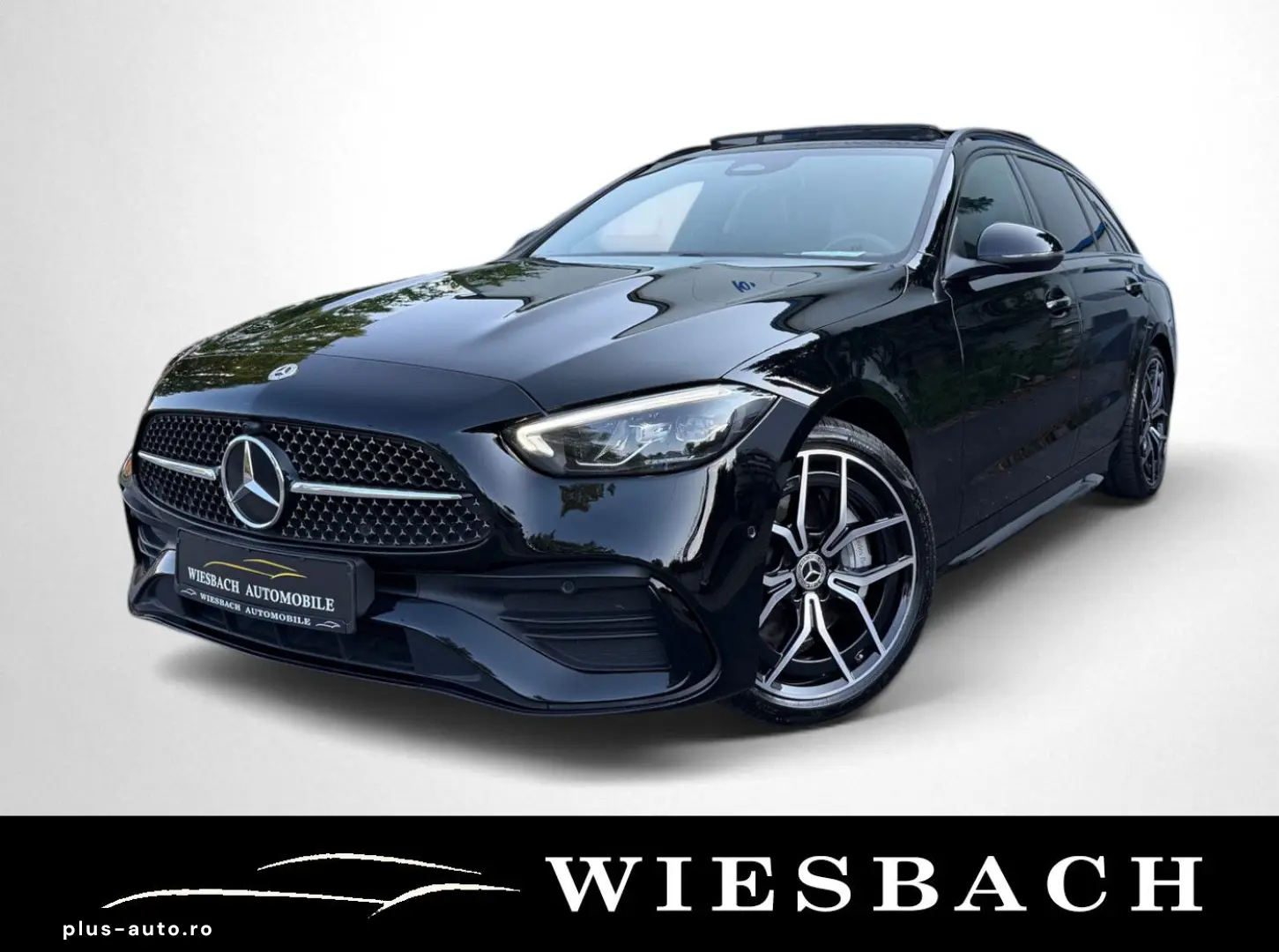 MERCEDES-BENZ C200 Aut. AMG Line PANO  BURMESTER