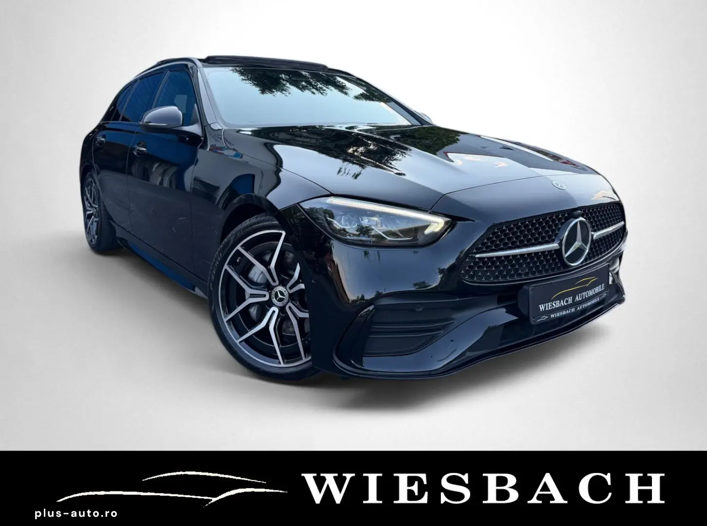 MERCEDES-BENZ C200 Aut. AMG Line PANO  BURMESTER