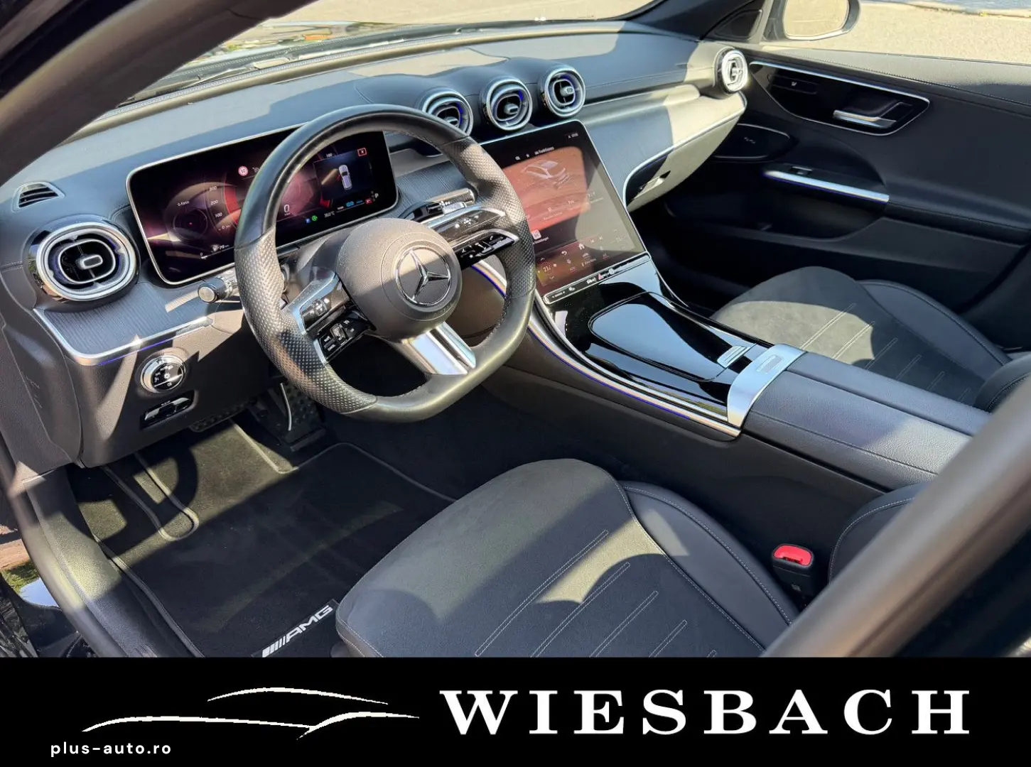 MERCEDES-BENZ C200 Aut. AMG Line PANO  BURMESTER
