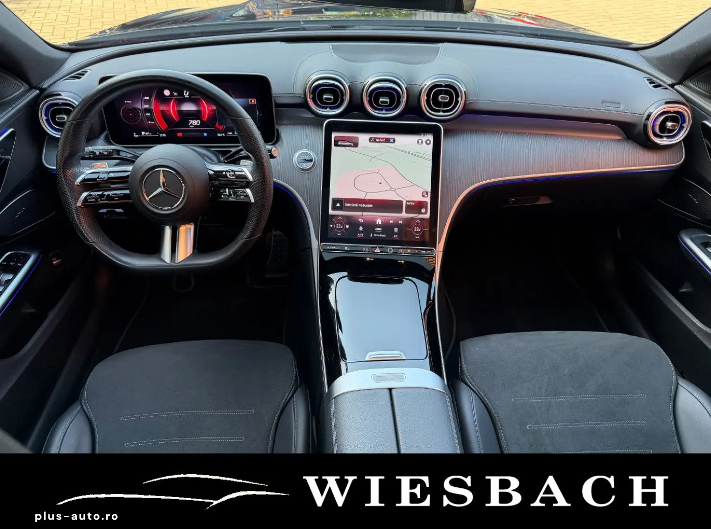 MERCEDES-BENZ C200 Aut. AMG Line PANO  BURMESTER