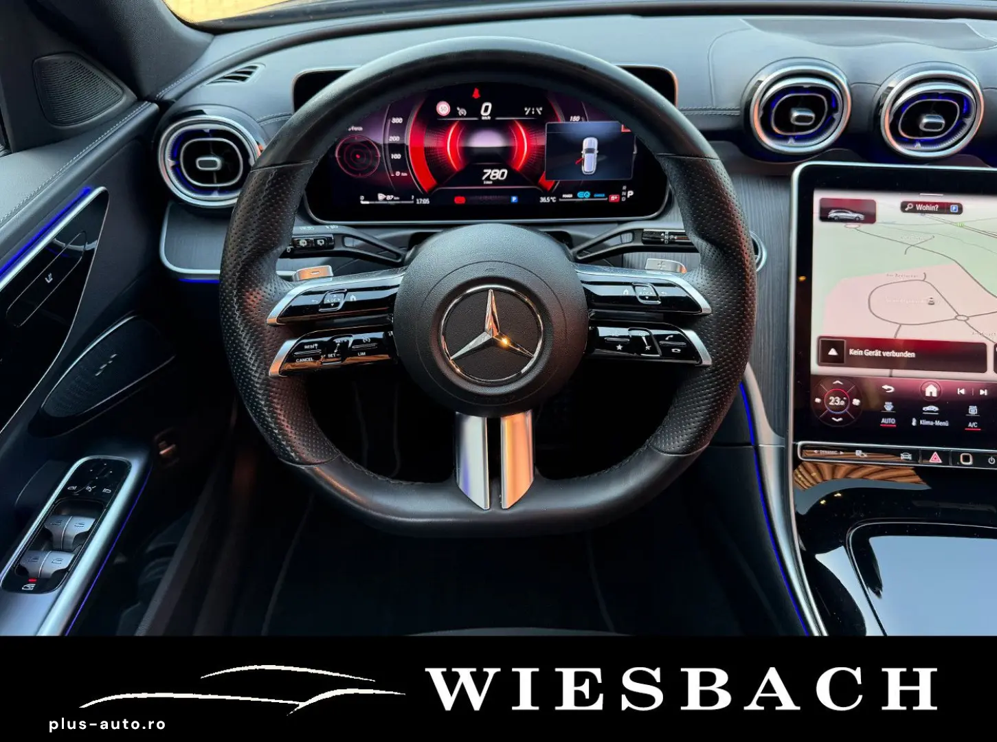 MERCEDES-BENZ C200 Aut. AMG Line PANO  BURMESTER