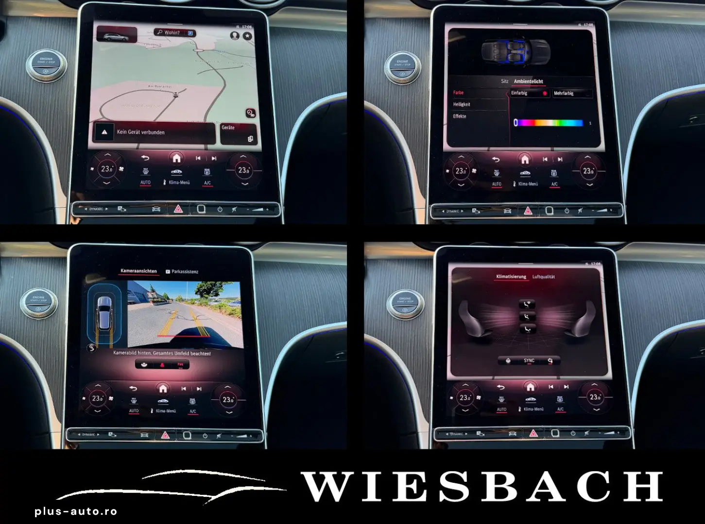 MERCEDES-BENZ C200 Aut. AMG Line PANO  BURMESTER