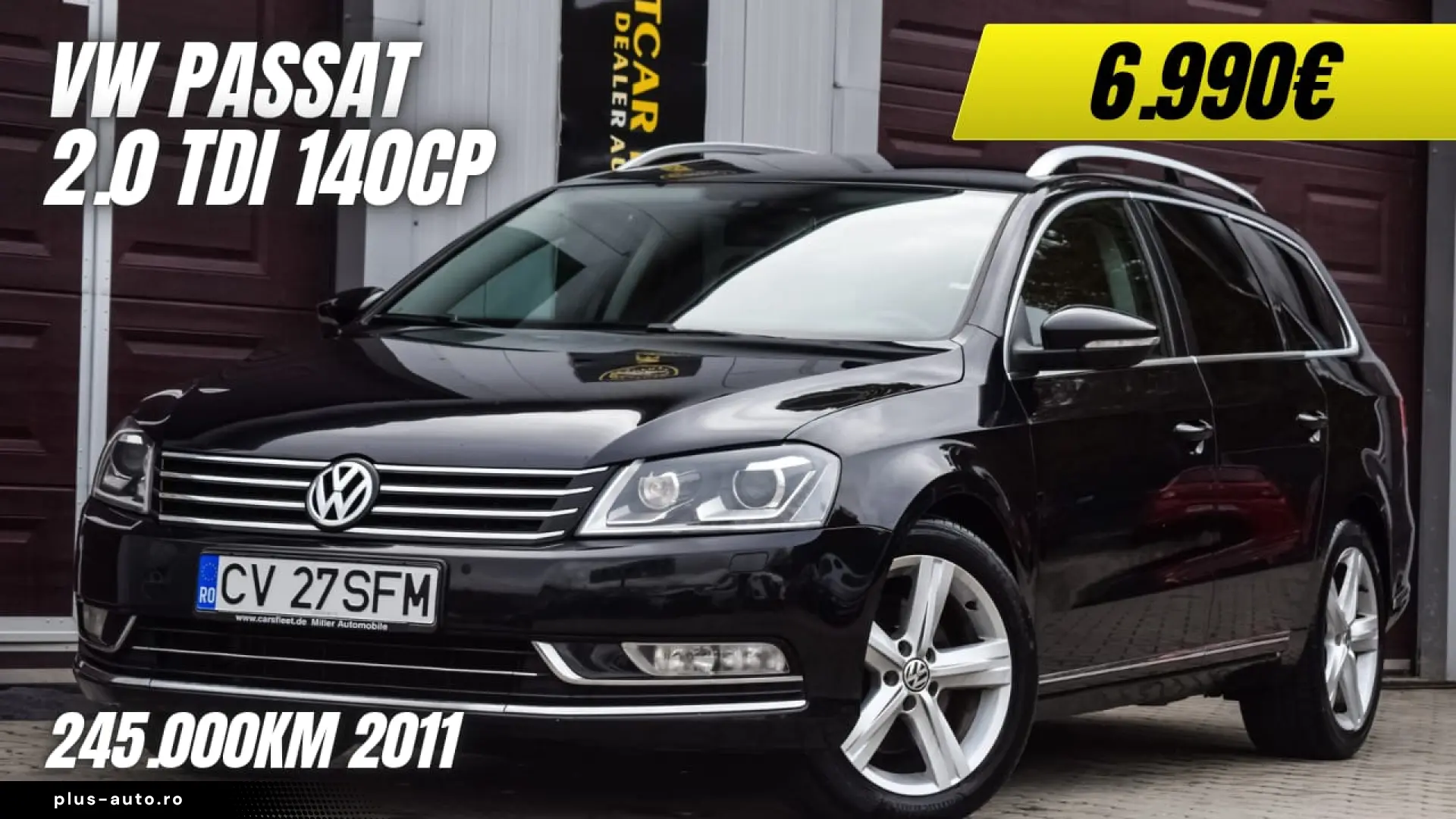Volkswagen Passat 2.0TDI DSG Highline bixenon piele maro