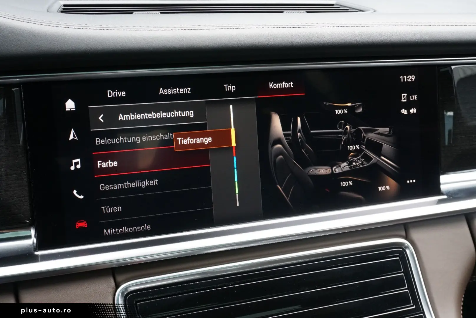 PORSCHE Panamera Turbo S Pano HUD