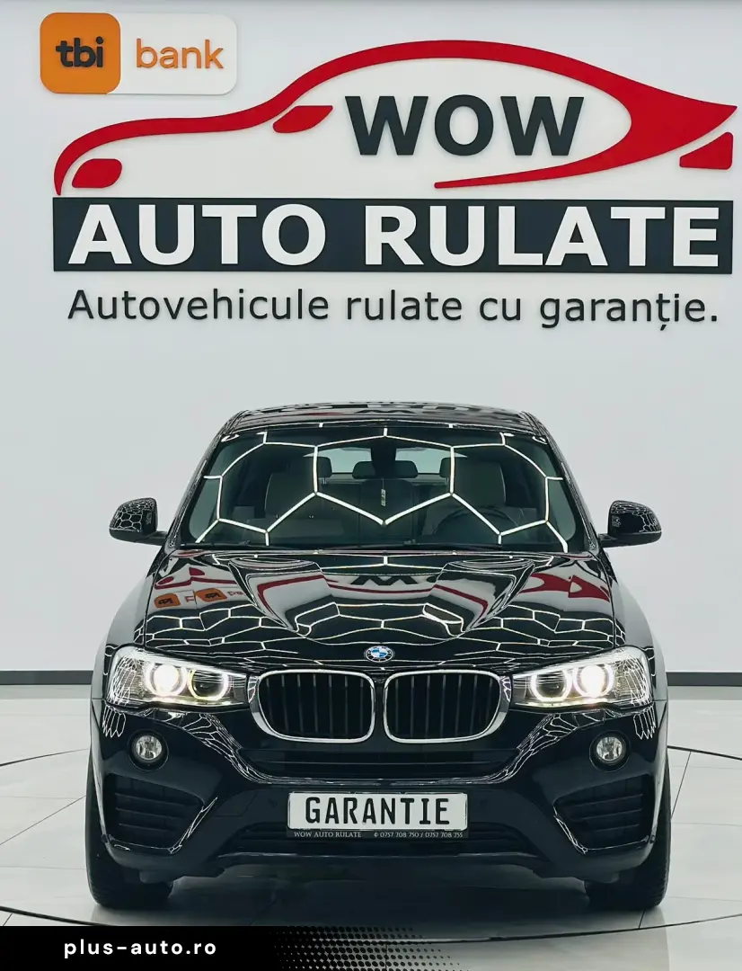 BMW X4 2015 2.0D E6 4X4 Garantie 12 Luni Rate Avans 0 Doar C