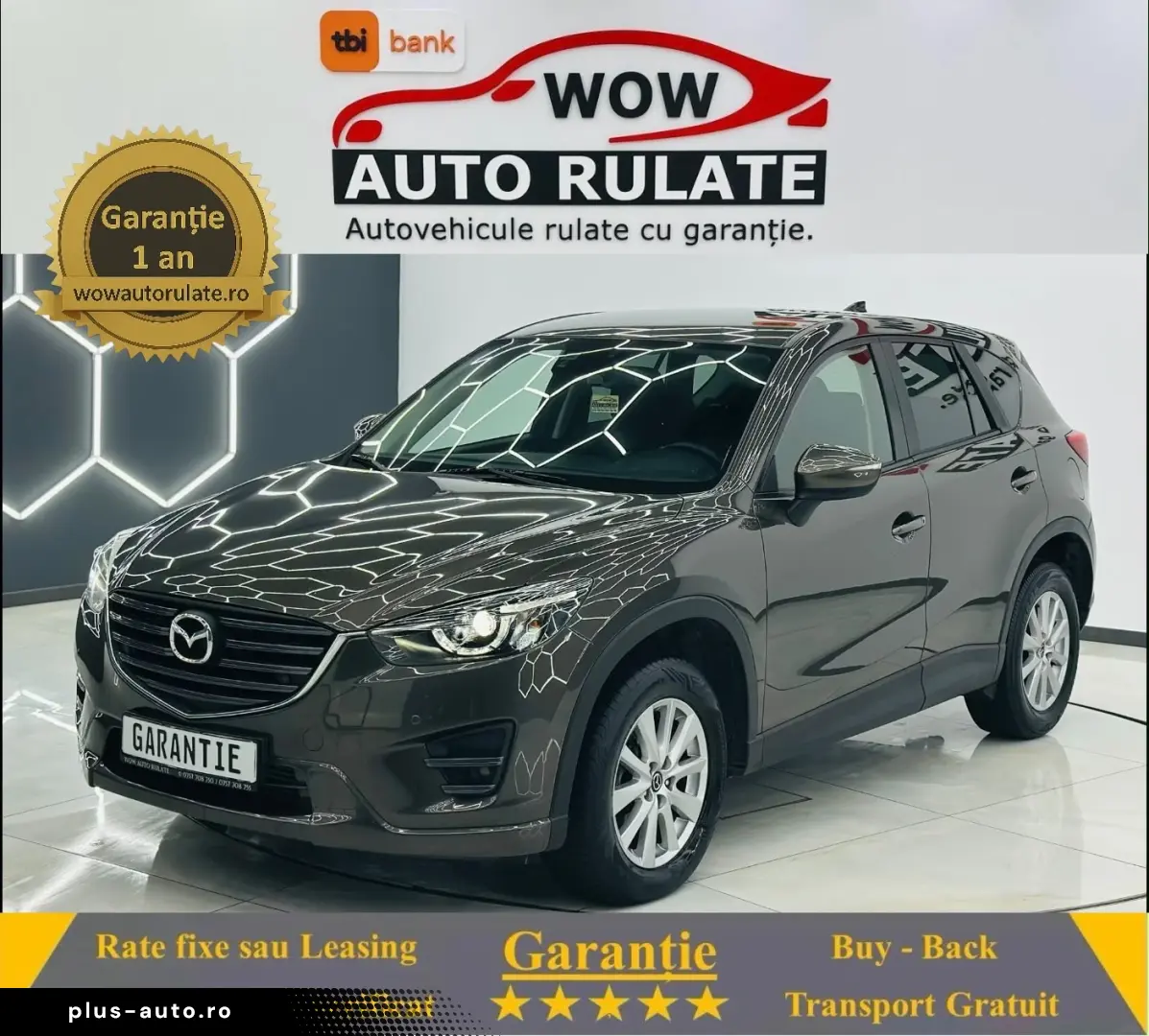 MAZDA CX-5 2015 2.2D E6 Garantie 12 Luni Rate Avans 0 Doar C