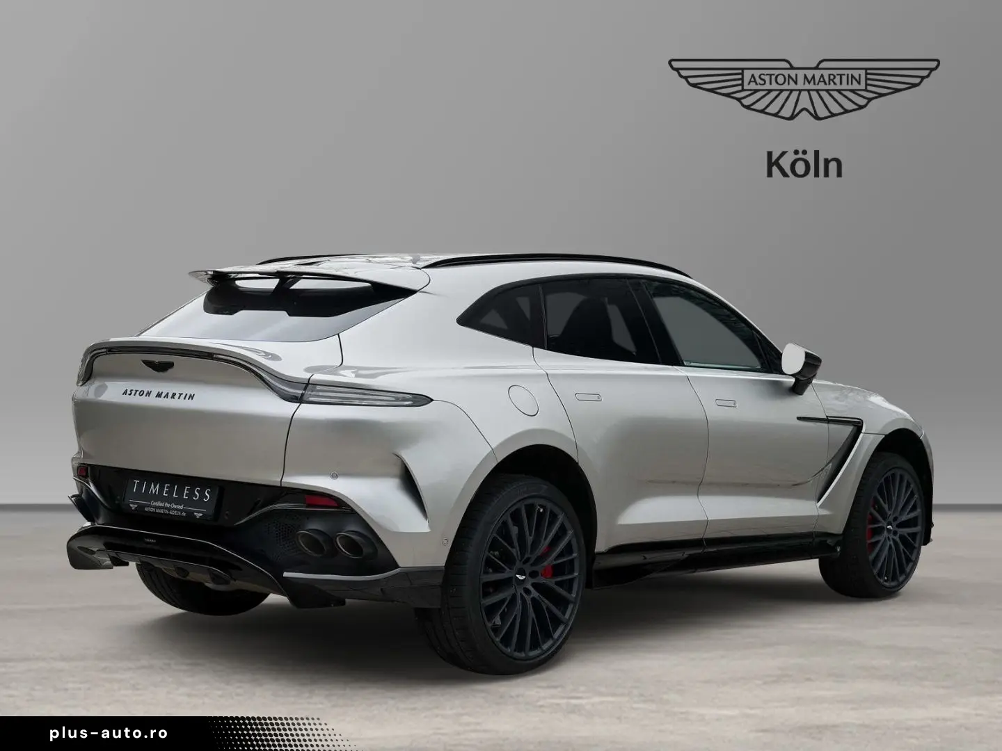 ASTON MARTIN DBX 707 Aluminite Silver   Onyx Black