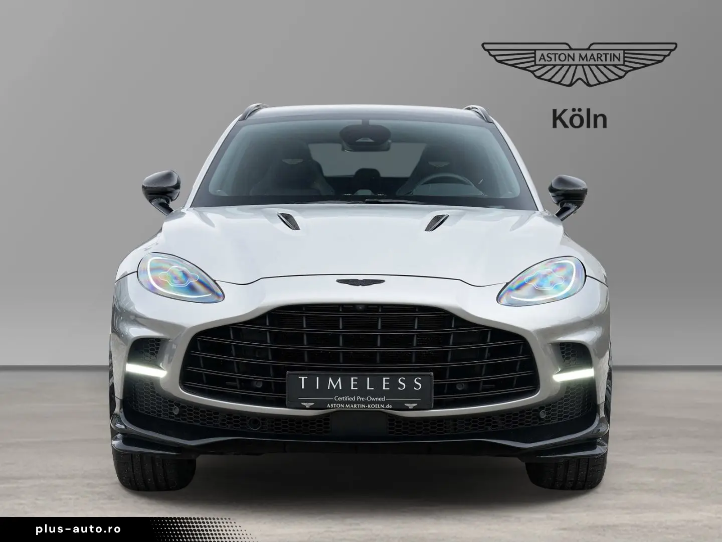 ASTON MARTIN DBX 707 Aluminite Silver   Onyx Black