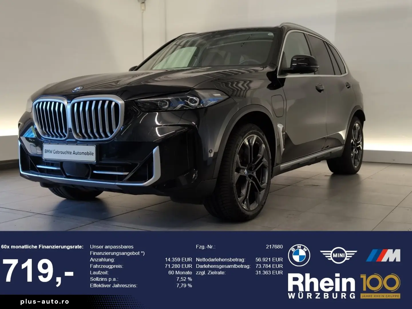 BMW X5 xDrive50e Navi LED 360  RFK HuD ACC LR-Hz H&K