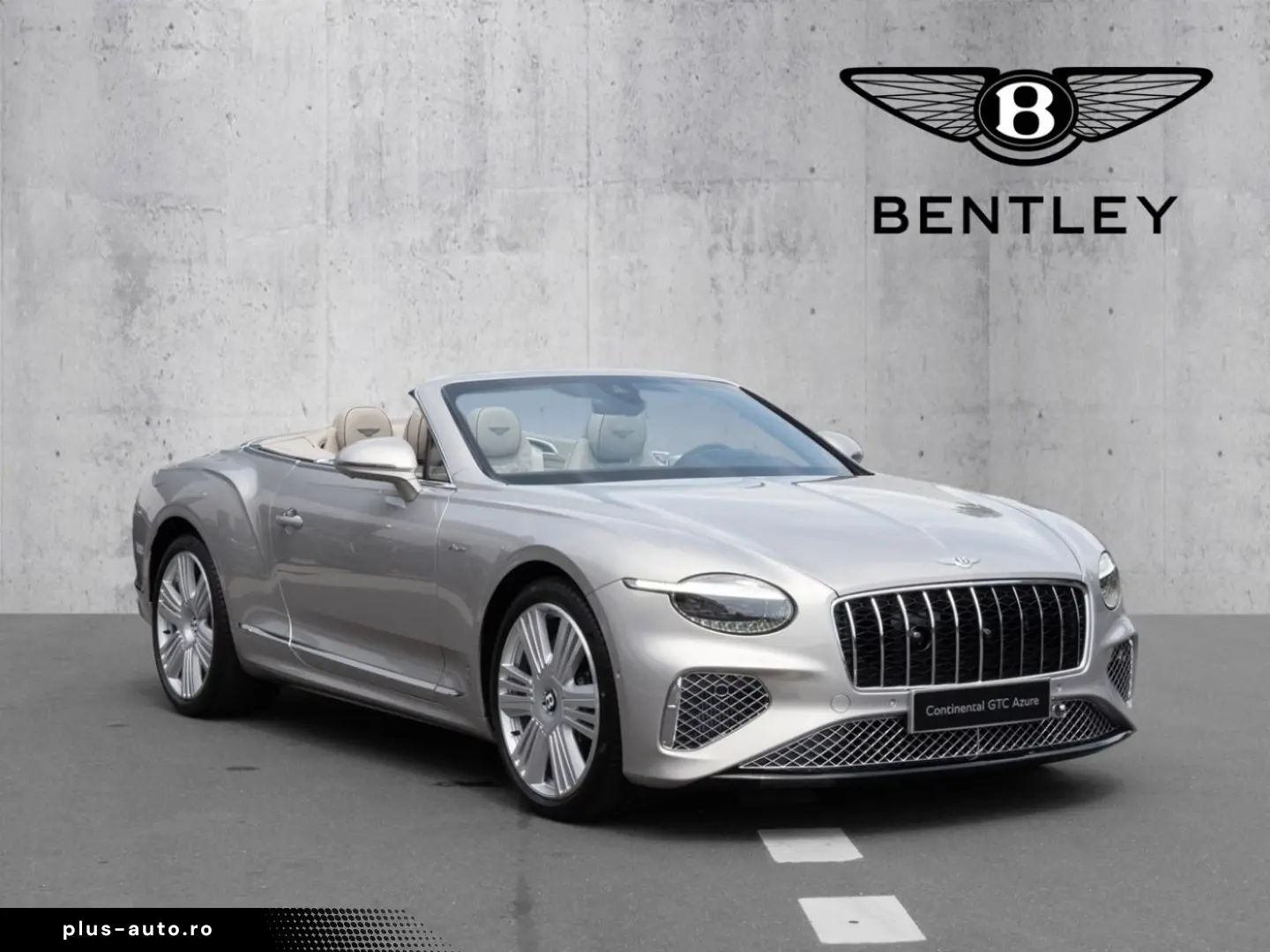 BENTLEY Continental GTC Azure Bright Chrome Diamond Knur