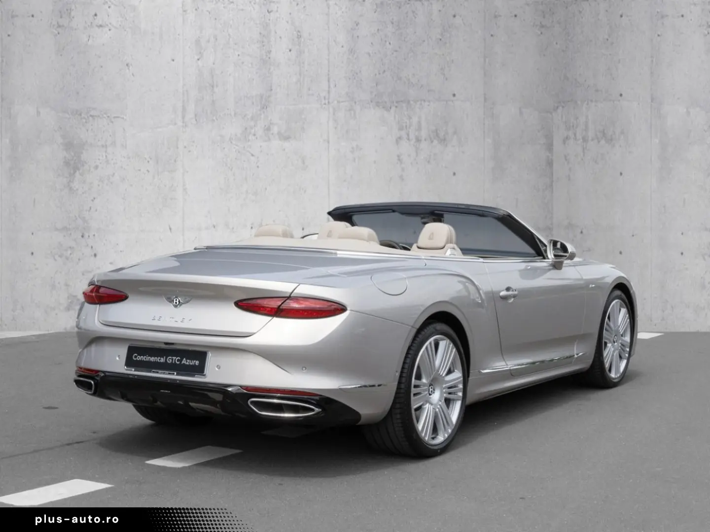 BENTLEY Continental GTC Azure Bright Chrome Diamond Knur