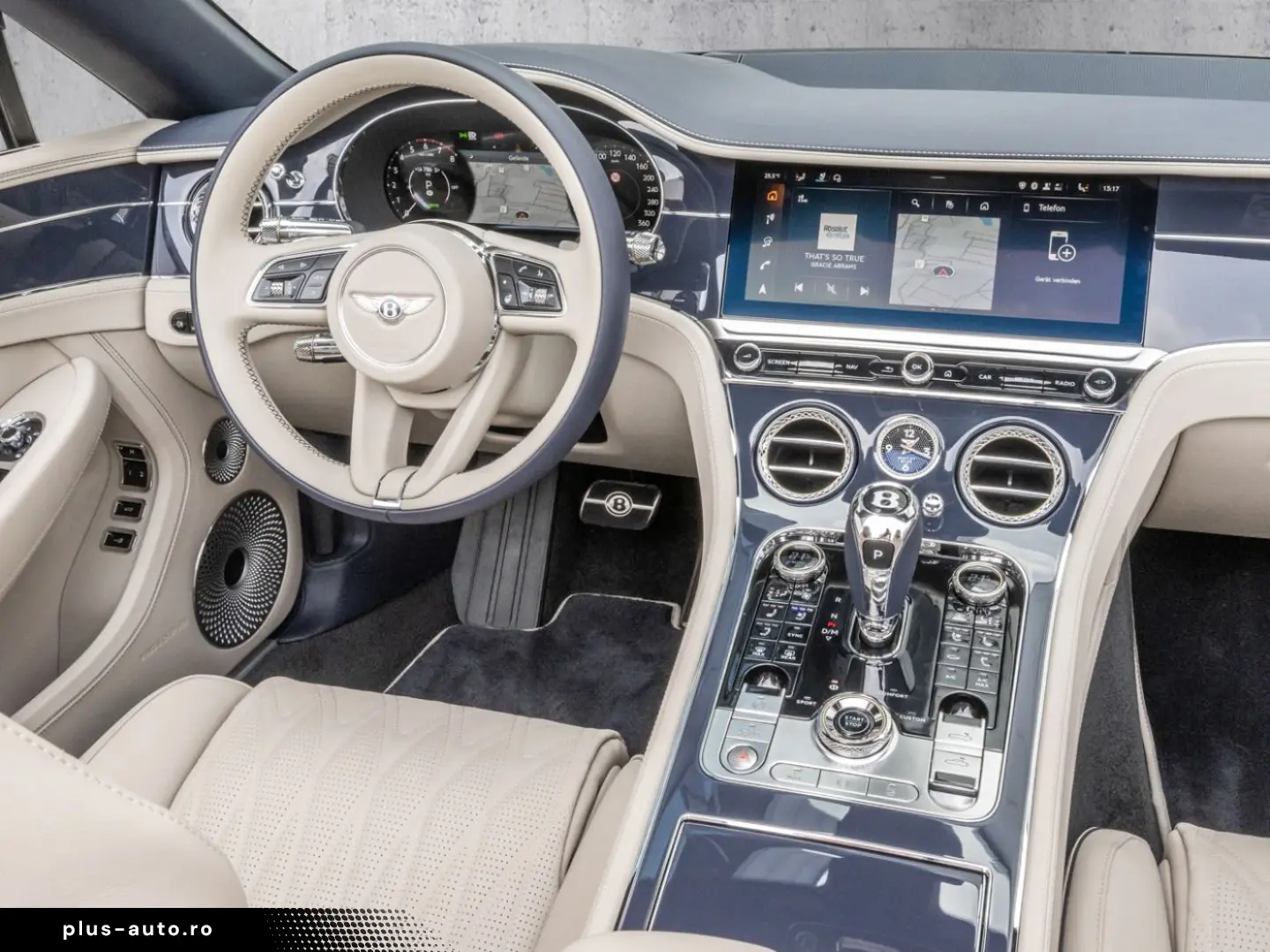 BENTLEY Continental GTC Azure Bright Chrome Diamond Knur