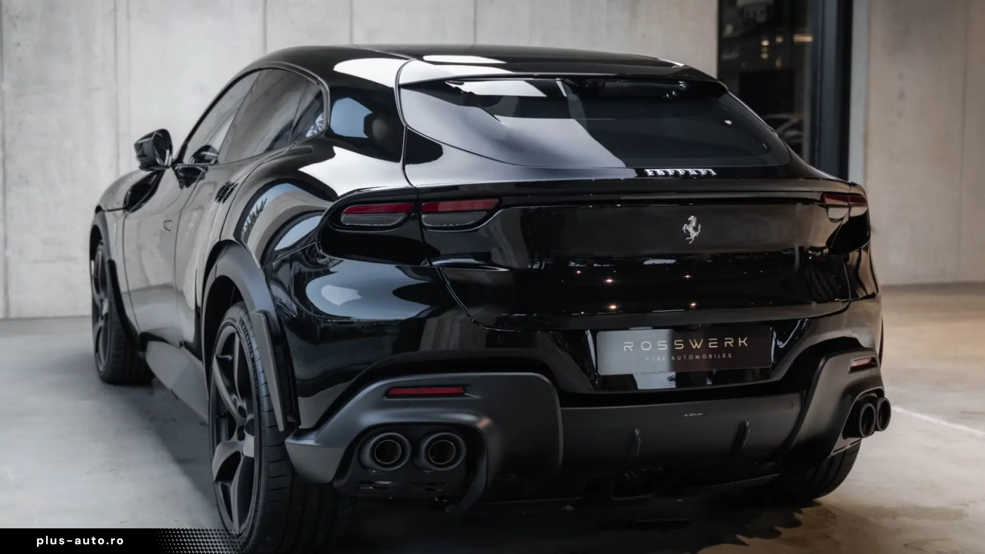 FERRARI PUROSANGUE V12 725 CP 4x4 PANO HUD LIFT FAȚĂ